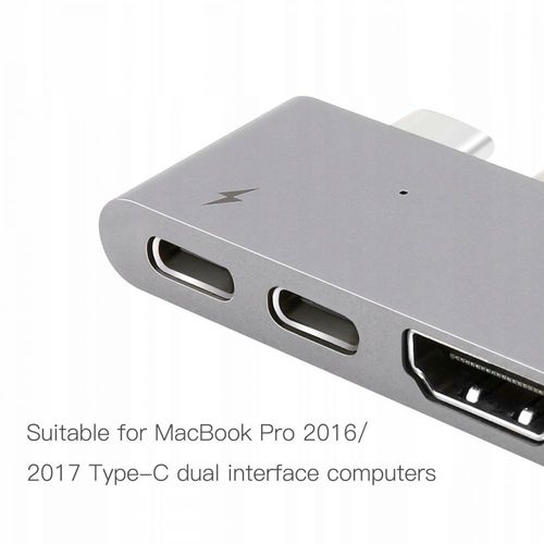 BASEUS B0G ADAPTER TYPE-C TO MULTI PORT 5IN1 SPACE GRAY na Arena.pl