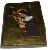 Ikona Święta Rita patronka od spraw beznadziejnych, przy ciężkich chorobach