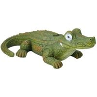 LAMPA SOLARNA DEKORACJA OGRODOWA KROKODYL 52x32x17,5CM