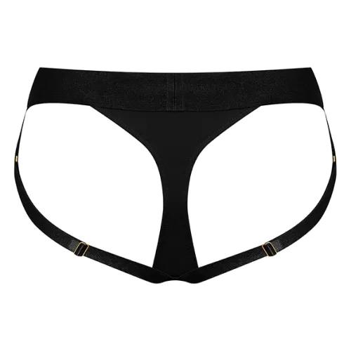 strap-on-me heroine m - ergonomiczna uprząż z mikrofibry i tiulu na Arena.pl