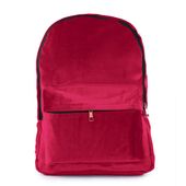 plecak aksamitny velvet bordo