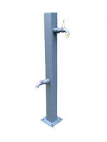 Kran słupek ogrodowy YaPko Antracyt 1/2"2x