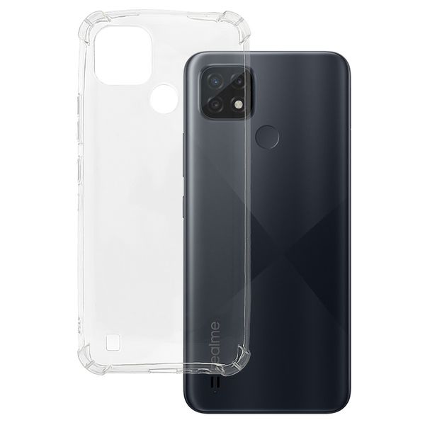 Back Case ANTI SHOCK 0,5mm do REALME C21 PRZEZROCZYSTY zdjęcie 1