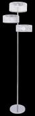 Podłogowa lampa abażurowa DRS8006/3F WH NET chrom