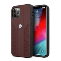 Etui BMW BMHCP12LRSPPR iPhone 12 Pro Max 6,7" czerwony/red hardcase Leather