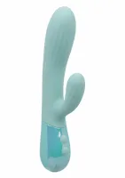 aura dual ripple vibrator silikonowy, 10 trybow, wodoodporny ipx7