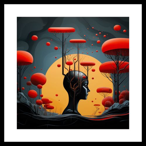 Plakat 40x40cm Myślokształty na Arena.pl