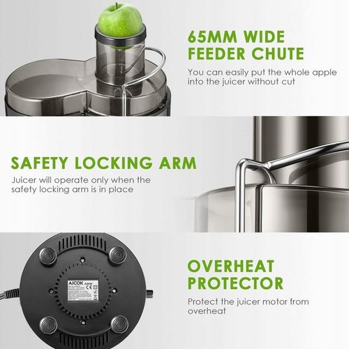 SOKOWIRÓWKA WYCISKARKA AICOK AMR516 400 W czarna na Arena.pl