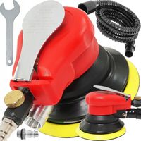 SZLIFIERKA OSCYLACYJNA PNEUMATYCZNA MIMOŚRODOWA DREWNA METALU 125mm 2,5mm