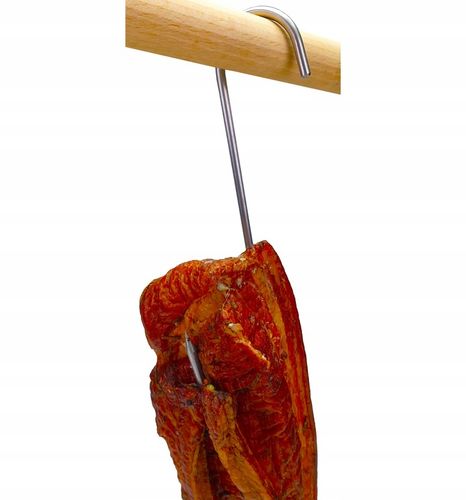 S-417-B Haki wędzarnicze 17cm skręcone do wędzenia wędlin boczku na Arena.pl