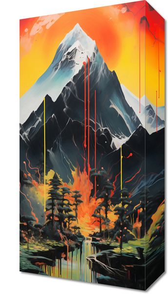 Obraz 20x40cm Górska Alchemia zdjęcie 1