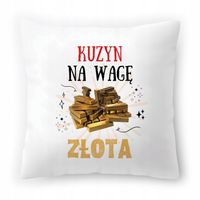 Poduszka Dla Kuzyna Na Urodziny Imieniny Prezent Z Nadrukiem Ze Zdjęciem