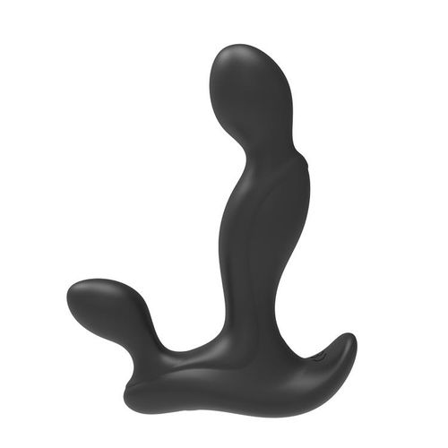Plug/wibr-Prostate Massager With Remote Control Black na Arena.pl