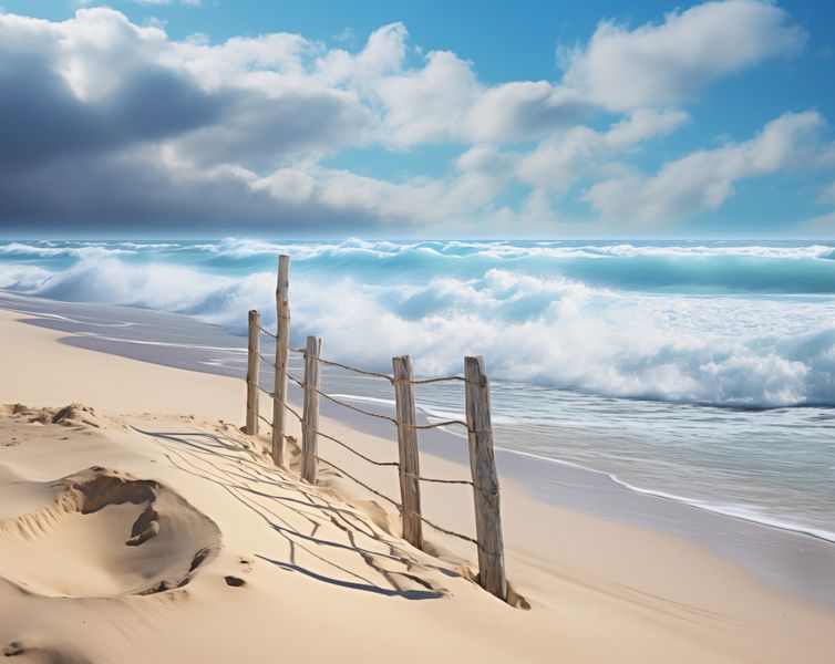 Plakat 76x60,5cm Szepty Oceanu zdjęcie 1