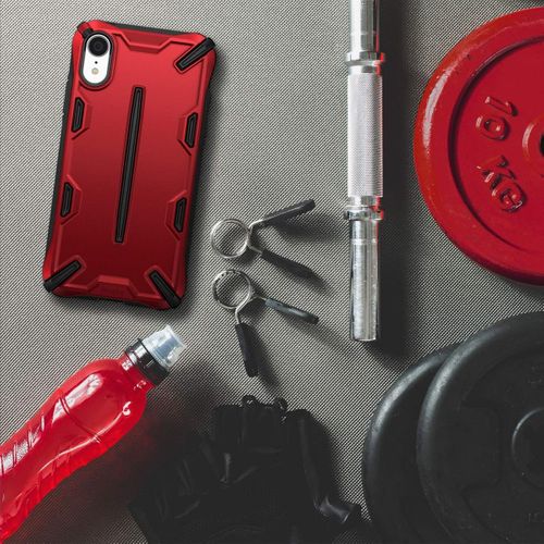 Etui Ringke Dual-X iPhone XR Iron Red na Arena.pl