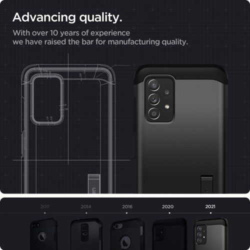 SPIGEN TOUGH ARMOR GALAXY A52 LTE/5G BLACK na Arena.pl
