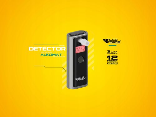 Alkomat Elektrochemiczny AlcoForce DETECTOR na Arena.pl