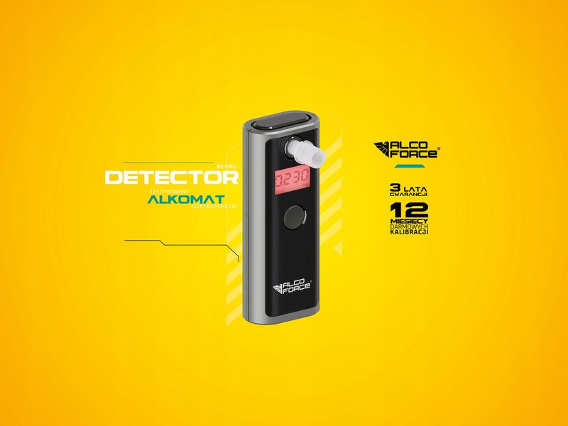 Alkomat AlcoForce Detector zdjęcie 2