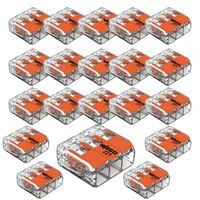 ZESTAW WAGO 221-413 SZYBKO ZŁĄCZKA KABLOWA 20X