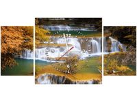 80X40CM ZEGAR WODOSPAD HUAY MAE KHAMIN OBRAZ