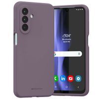 etui mercury silicone do samsung galaxy  a26 fioletowy