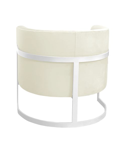 Fotel Glamour podstawa biała MG50 zdjęcie 4