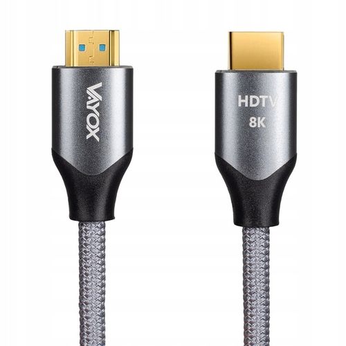 KABEL HDMI 2.1 8K PRZEWÓD ULTRA HIGH SPEED 48Gbps eARC FHD 240Hz VAYOX na Arena.pl
