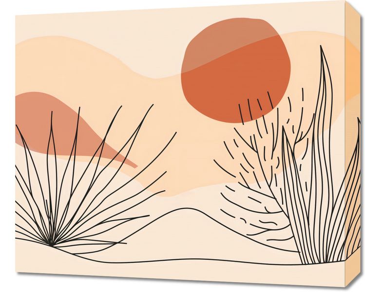 Obraz 60x50cm Miękka Roślinność zdjęcie 1