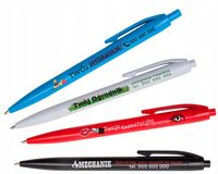 DŁUGOPISY REKLAMOWE AP z kolorowym nadrukiem 50szt