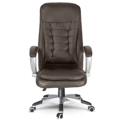 Fotel biurowy obrotowy Sofotel ciemny brąz na Arena.pl