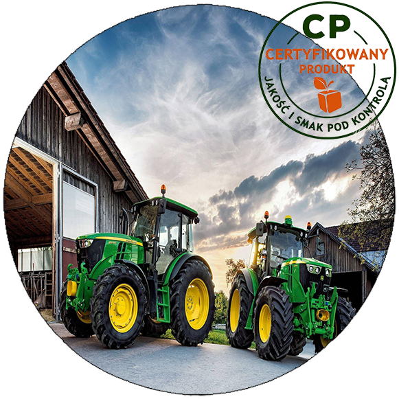 Opłatek na tort Traktor - Ciągnik zdjęcie 1