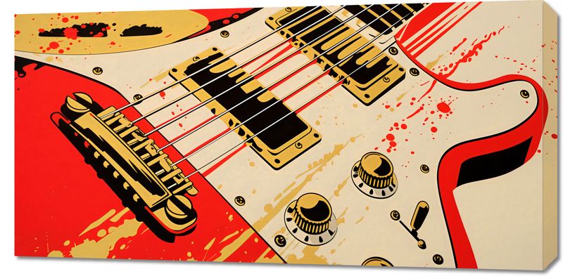 Obraz 100x50cm Przed Graniem zdjęcie 1