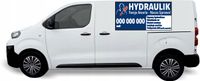 Reklama Naklejka na samochód 0,5 m2 HYDRAULIK TWOJA AWARIA NASZA SPRAWA