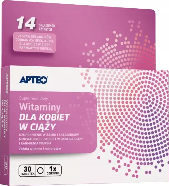 Witaminy dla kobiet w ciąży 30 tabletek -1 miesiąc zdjęcie 1