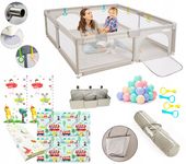 KOJEC DLA DZIECI ISERE PREMIUM 150x180 MATA PIANKOWA KULKI ORGANIZER