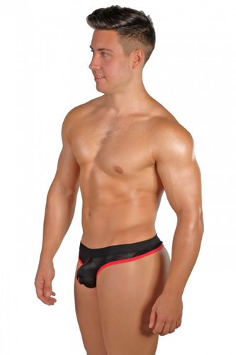 Stringi męskie WJ Air Mesh Black M na Arena.pl