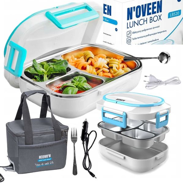 LUNCH BOX ELEKTRYCZNY TERMOS OBIADOWY 12/230 TORBA zdjęcie 1