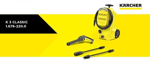 Myjka ciśnieniowa Karcher K 3 Classic 1.676-220.0 380 l/h 120 bar Compact na Arena.pl