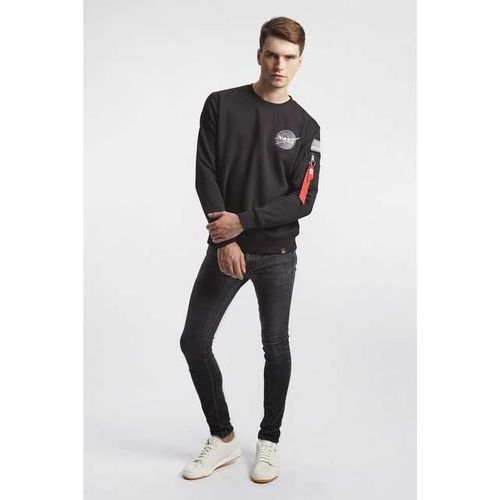 Alpha Industries SPACE SHUTTLE SWEATER 03 BLACK M na Arena.pl