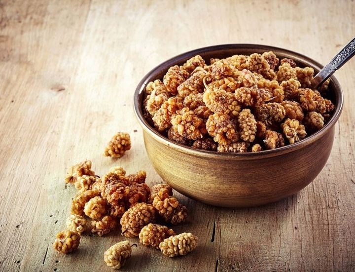 MORWA BIAŁA SUSZONA owoce bez pestek ŚWIEŻA 1kg zdjęcie 4