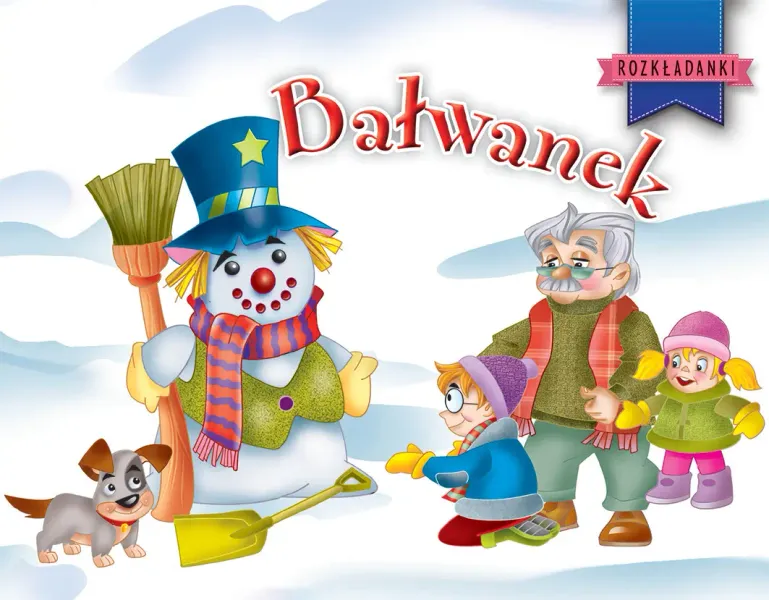 Bałwanek. Rozkładanki zdjęcie 1