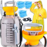 OPRYSKIWACZ CIŚNIENIOWY Ręczny 5L DŁUGA LANCA OGRODOWY Spryskiwacz +