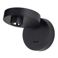 Salonowa lampa ścienna ISEO AZ5631 Azzardo LED 3W 3000K okrągły czarny