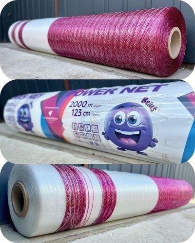 Siatka do bel POWER NET Beluś 123x2000m do słomy, siana, kiszonki na Arena.pl