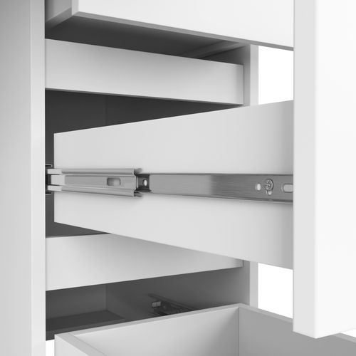 BIURKO KOMPUTEROWE A-7 90 cm PRAWE BIAŁE na Arena.pl