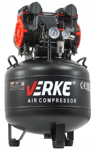 kompresor bezolejowy 38l 2hp 230v verke na Arena.pl