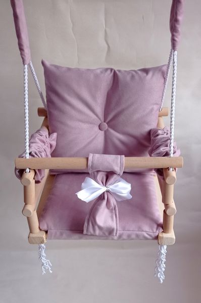 HUŚTAWKA 3w1 DLA DZIECI RÓŻOWY do domu ogród pokój zdjęcie 3