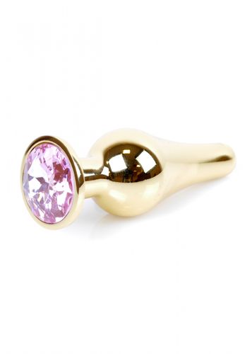 plug jewellery gold butt plug  rose na Arena.pl