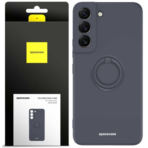 Spacecase Silicone Ring Galaxy S22 black na Arena.pl