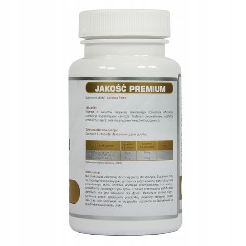 Luteina Forte 240 tabletek Ekstrakt 50 mg OCZY WZROK - 2 opakowania na Arena.pl